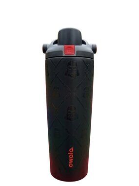 Owala FreeSip Sway Stainless Water Bottle 30 oz Color Black Red